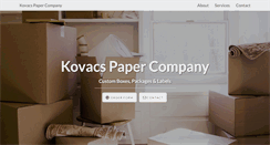 Desktop Screenshot of kovacsgroup.com